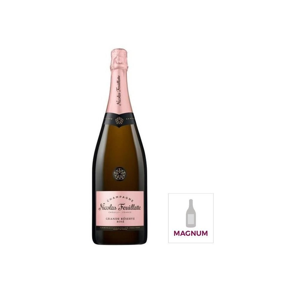 Champagne Nicolas Feuillatte Grande Réserve Rosé - Magnum 1,5L