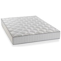 Ensemble Matelas ressorts + Sommier tapissier 140 x 190 cm - Confort