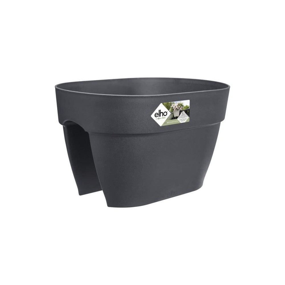 Planteur ELHO - Vibia Campana Flower Bridge 40 - Anthracite - Balcon extérieur - 7,5 L