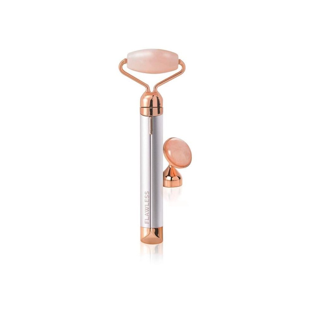 Roller Visage en Quartz Rose Finishing Touch Flawless Contour - 2 embo