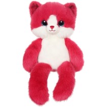 Peluche Chat Leggies - GIPSY TOYS - Framboise, 48 cm