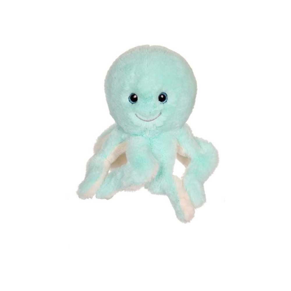 Peluche Pieuvre - GIPSY TOYS - Bleu, 32 cm