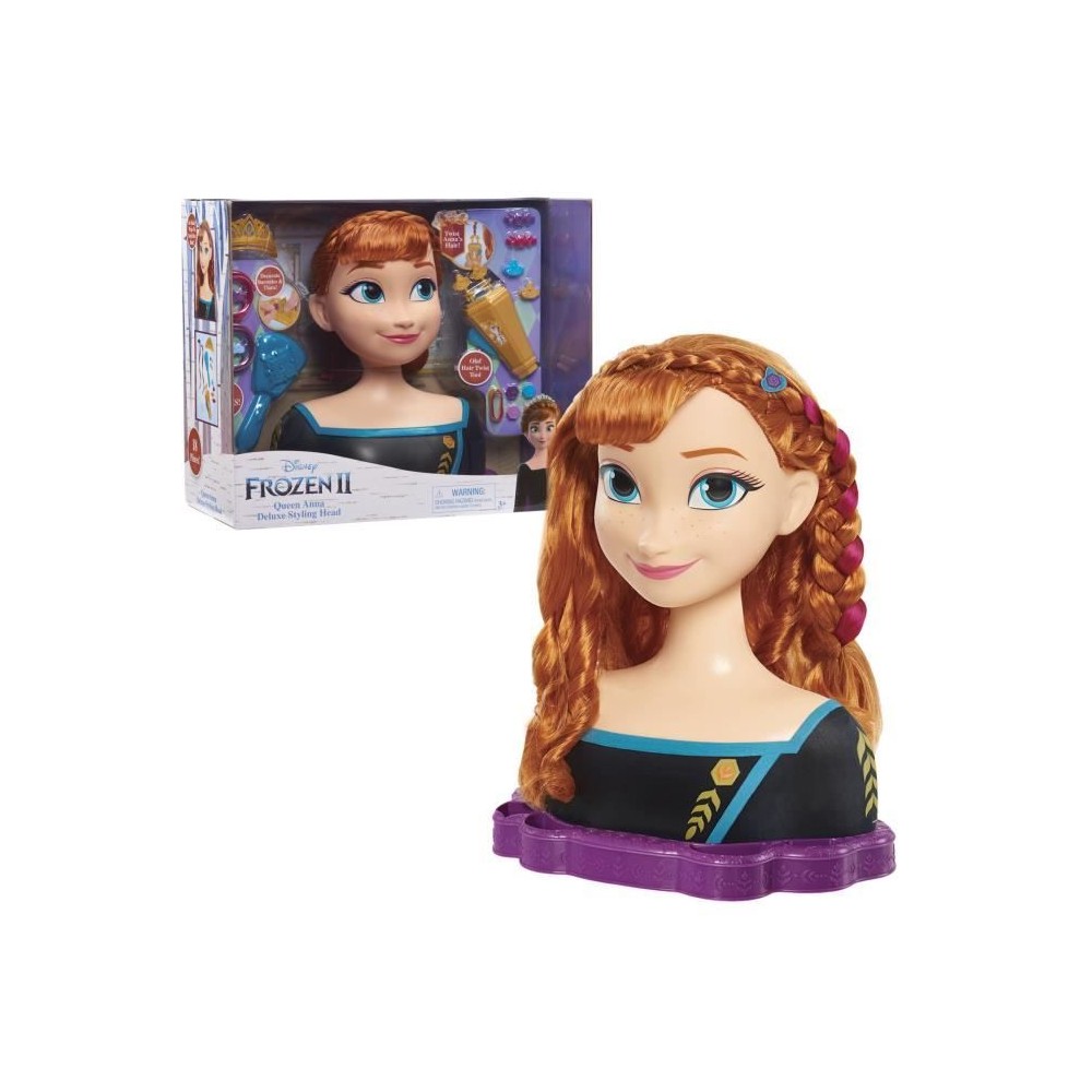 Tete a Coiffer Deluxe La Reine des Neiges 2 - Anna - Disney Princess