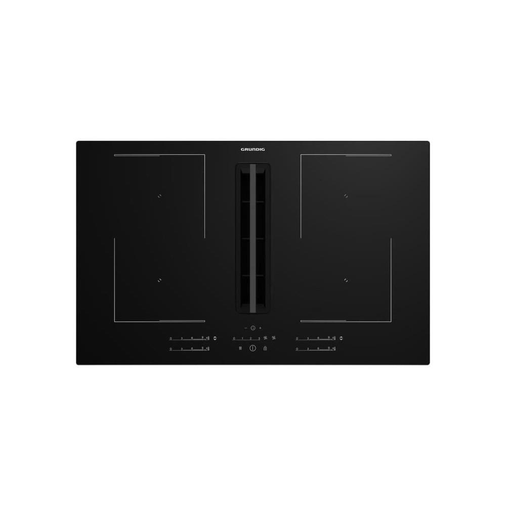 Plaque de cuisson induction GRUNDIG - 4 feux - 80 cm - GIEH834480P