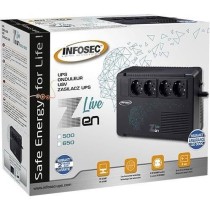 Onduleur 500 VA - INFOSEC - Zen Live 500 - Line Interactive - 4 prises