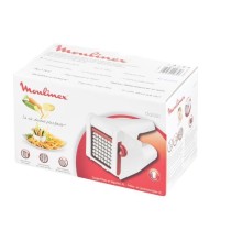 MOULINEX Coupe frites et légumes manuel, Large grille 7x7 cm, Lames i