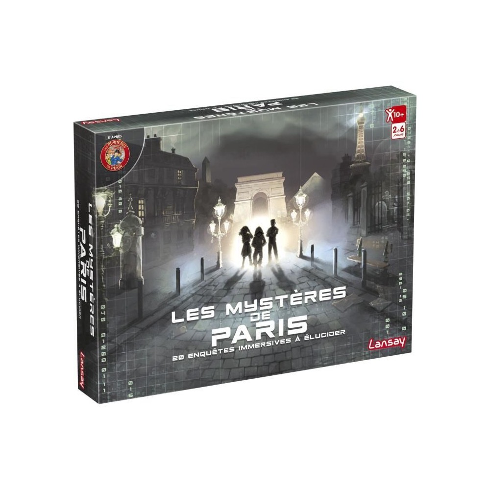 Jeu de société - LANSAY - 75145 - Les Mysteres De Paris 10+