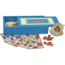 Jeu de Loto en Bois - L'ARBRE A JOUER - 66330 - 48 cartes - Pions num