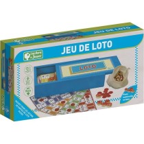 Jeu de Loto en Bois - L'ARBRE A JOUER - 66330 - 48 cartes - Pions num