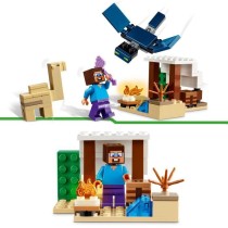 LEGO 21251 Minecraft L'Expédition de Steve dans le Désert, Jouet de