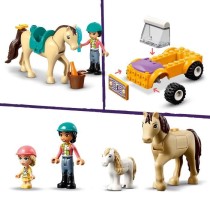 LEGO 42634 Friends La Remorque du Cheval et du Poney, Jouet avec Figur