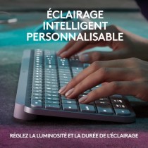 Clavier - Sans fil - Logitech - MX Keys S - Rétroéclairé - AZERTY -