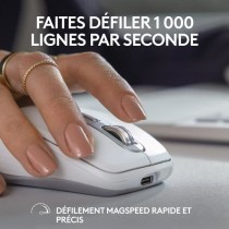 Souris - Sans fil - Logitech - MX Anywhere 3S - Silencieux - Blanc