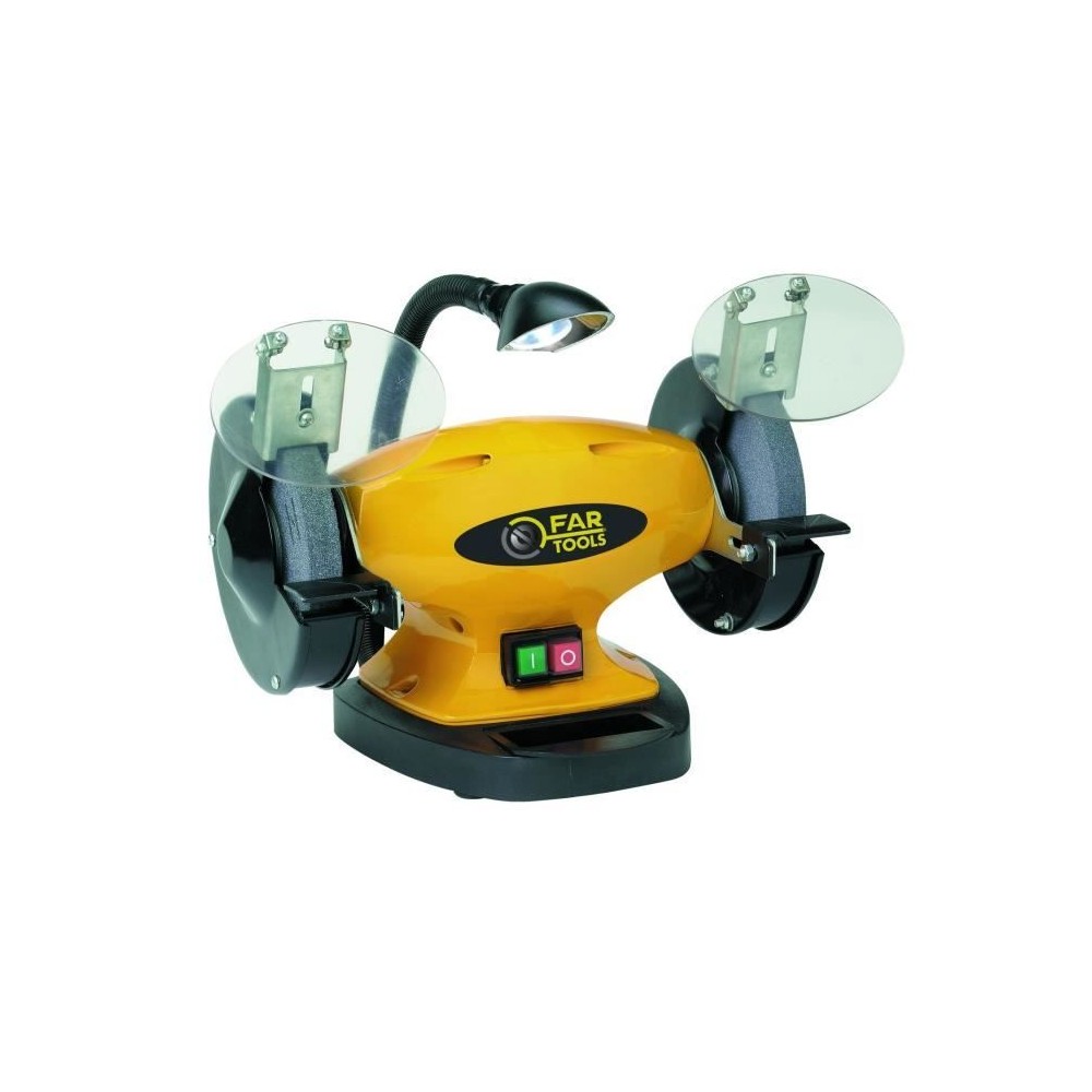 Touret a meuler - FARTOOLS PRO - BG 150B - 400 W - D 150 mm - Jaune - Métal