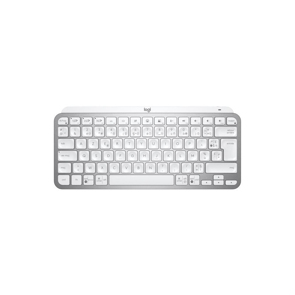 Clavier - Sans fil - Logitech - Mx Keys Mini - Rétroéclairé - AZERT