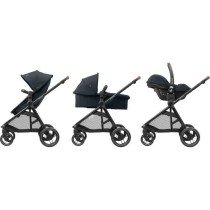 MAXI-COSI Poussette 2 en 1 Zelia 3, nacelle intégrée, 4 roues, Essen