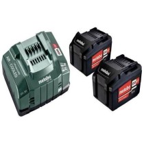 Set de base 2x5,2Ah Li-Power 18V en Boîte en carton - METABO - 685051