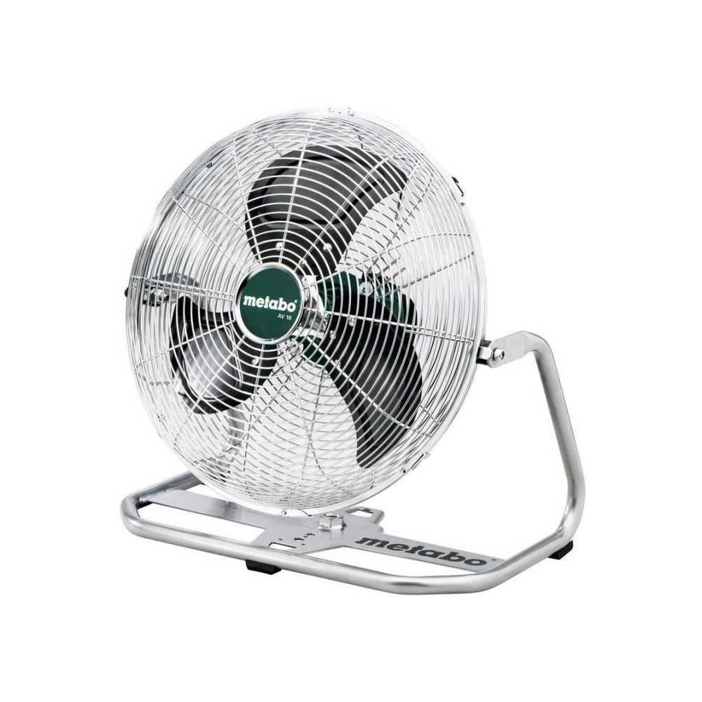 Ventilateur sans fil - METABO - AV 18 - 18 V - 3 niveaux de vitesse -