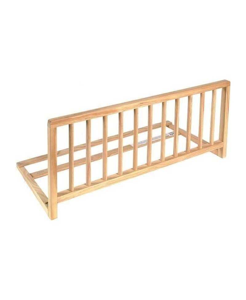 NIDALYS -Barrière de lit bois naturel 90 cm - Norme BS