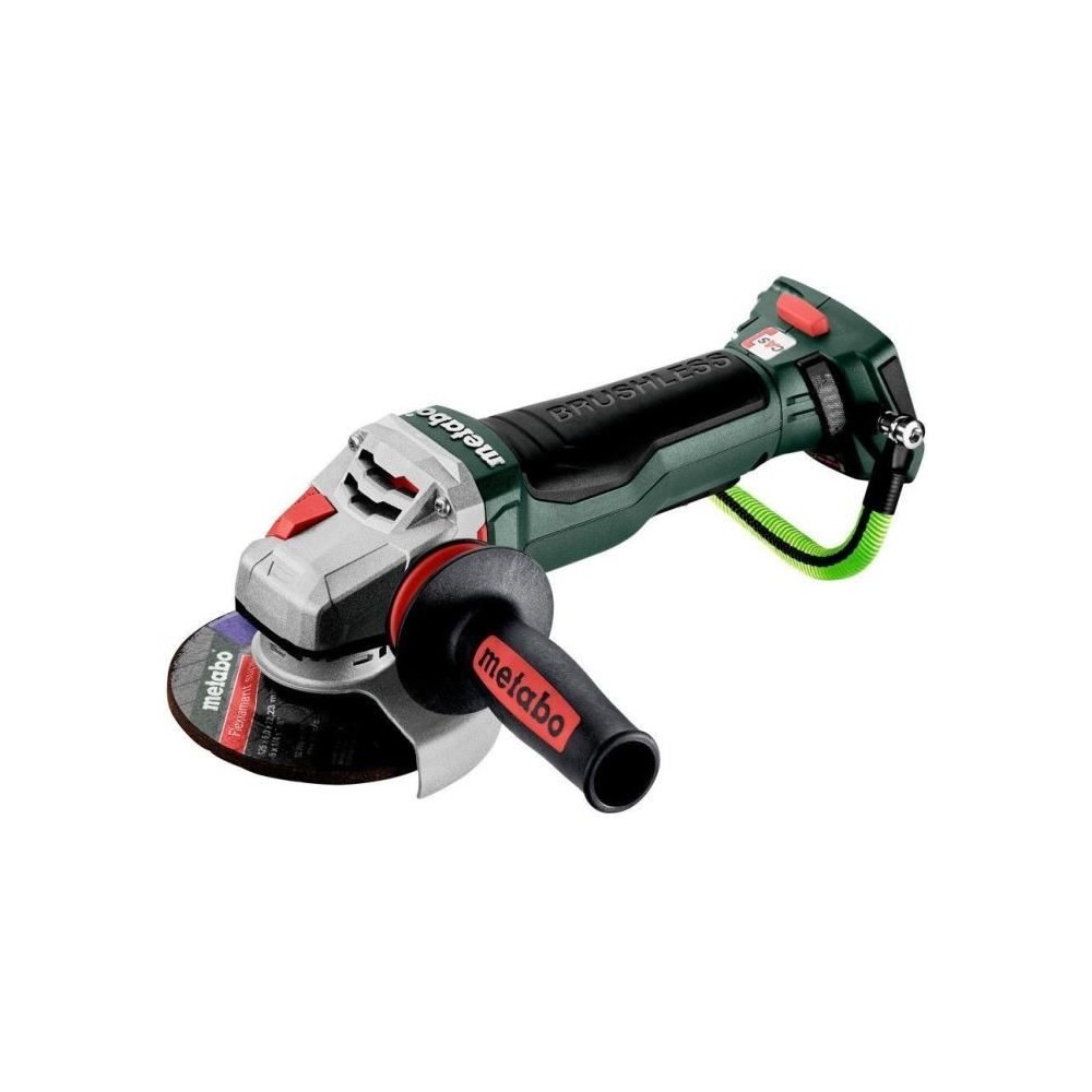 Meuleuse d'angle sans fil - METABO - WPBA 18 LTX BL 15-125 Quick DS -