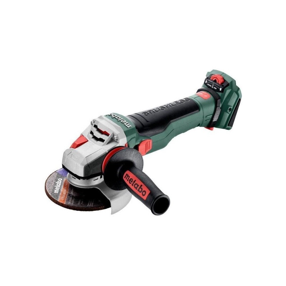 Meuleuse d'angle sans fil - METABO - WVB 18 LTX BL 15-125 Quick - 18 V