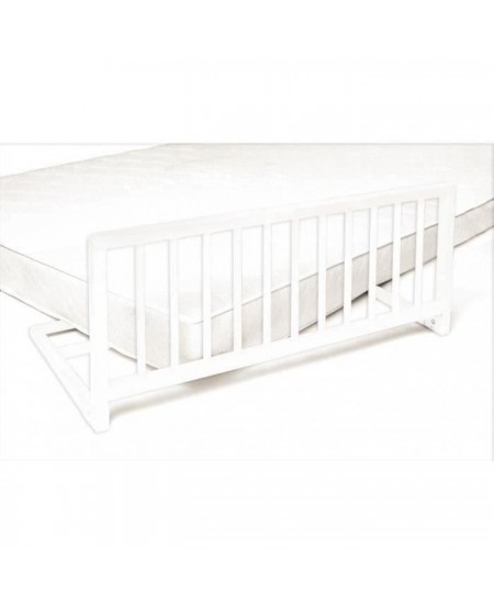 NIDALYS - Barrière de lit blanc 120 cm - Norme BS