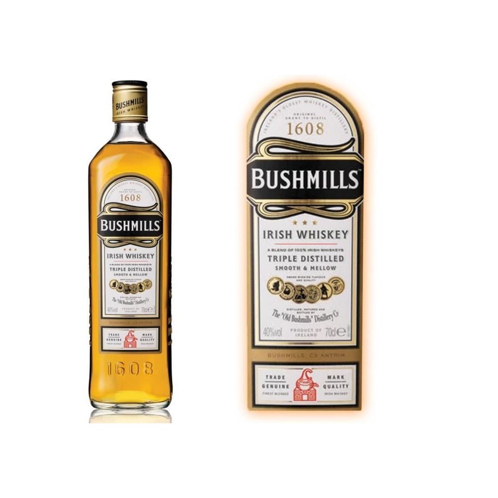 Bushmills Original - Blended Irish Whiskey - 40% - 70cl