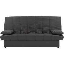 Banquette clic clac 3 places - Tissu anthracite - Style Contemporain -