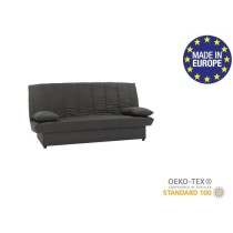 Banquette clic clac 3 places - Tissu anthracite - Style Contemporain -