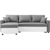 Canapé d'angle réversible convertible grand couchage + coffre - Tiss