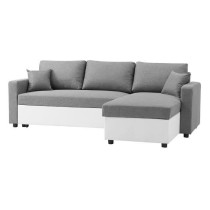 Canapé d'angle réversible convertible grand couchage + coffre - Tiss