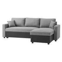 Canapé d'angle réversible convertible grand couchage + coffre - Tiss