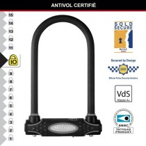 Antivol Vélo U - MASTER LOCK - 8195EURDPROCOLWR - Acier Cémenté, Cl