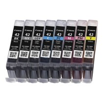 Cartouche d'encre CLI-42 8inks - CANON - Noir et couleur - Capacité s