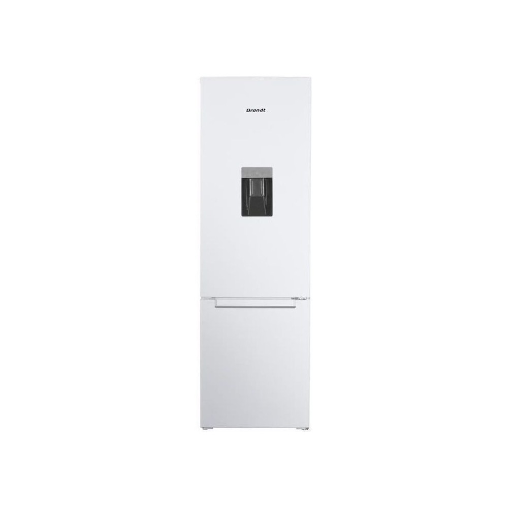 Réfrigérateur combiné BRANDT BC8027EWD - 2 portes - 260L - L55 cm - Blanc