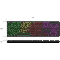 Clavier filaire RGB - MOBILITY LAB - ML306858 - AZERTY - Rétro-éclai