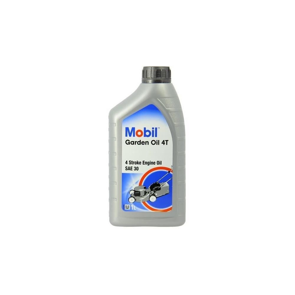 Bidon huile de moteur - MOBIL - M-GARDEN 4T SAE30 - 1 L - 4 saisons