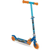 MONDO - Trottinette / Patinette 2 roues pliable - Hot Wheels