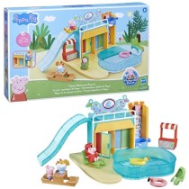 Coffret Peppa Pig Le parc aquatique de Peppa avec 2 figurines et 15 accessoires pour enfants des 3 ans