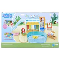 Coffret Peppa Pig Le parc aquatique de Peppa avec 2 figurines et 15 accessoires pour enfants des 3 ans