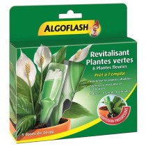 Engrais ALGOFLASH Monodose Revitalisante Plantes vertes & plantes fleu