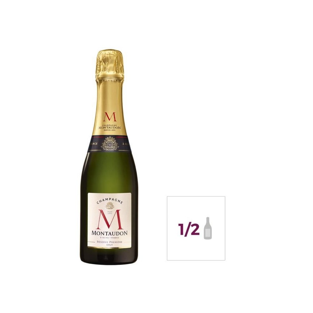 Champagne Montaudon Brut - 37,5 cl