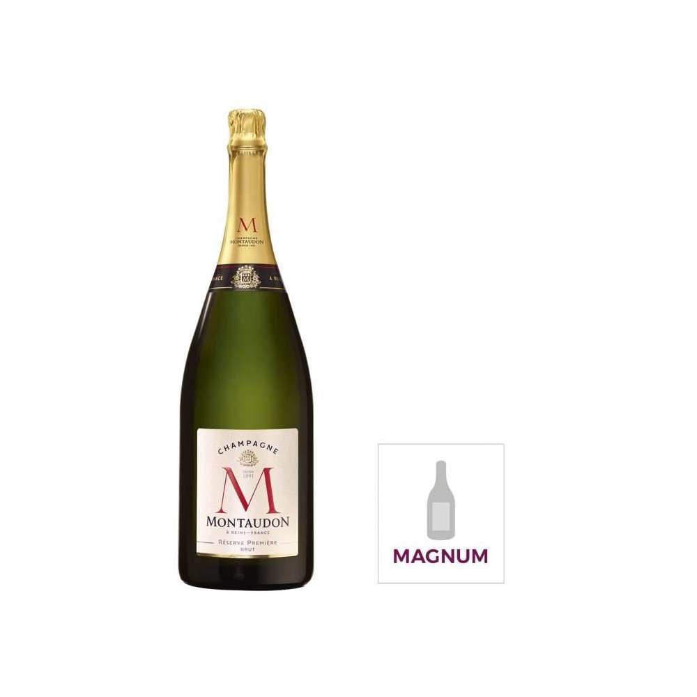 Magnum Champagne Montaudon Réserve Premiere Brut - 150 cl