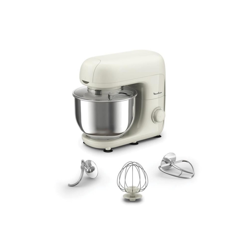 MOULINEX Bake Essential Robot pâtissier, Bol 4.8 L, Kit de pâtisseri