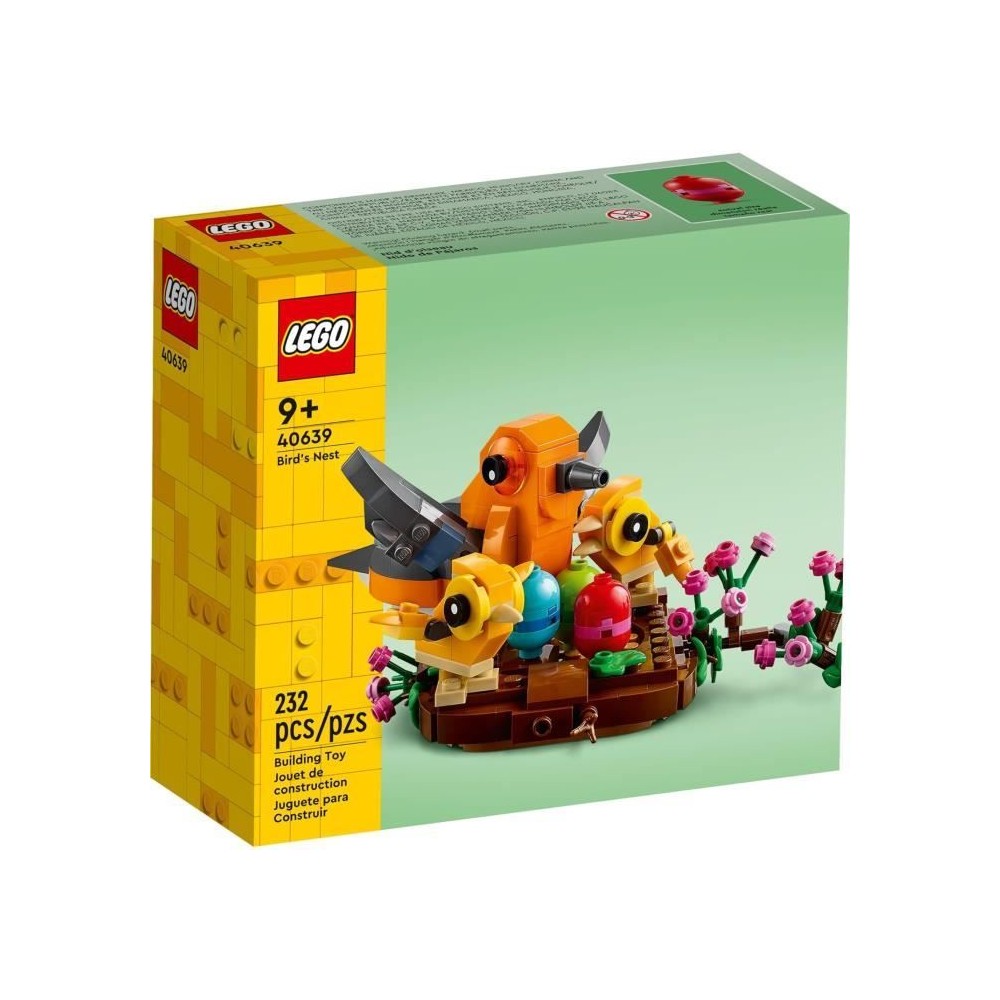 LEGO 40639 Le Nid d'Oiseau Jouet de Construction Éducatif pour 9 Ans et Plus