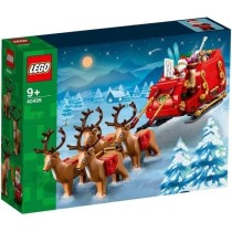 LEGO 40499 Le traîneau du Pere Noël - Set de construction pour enfants des 9 ans