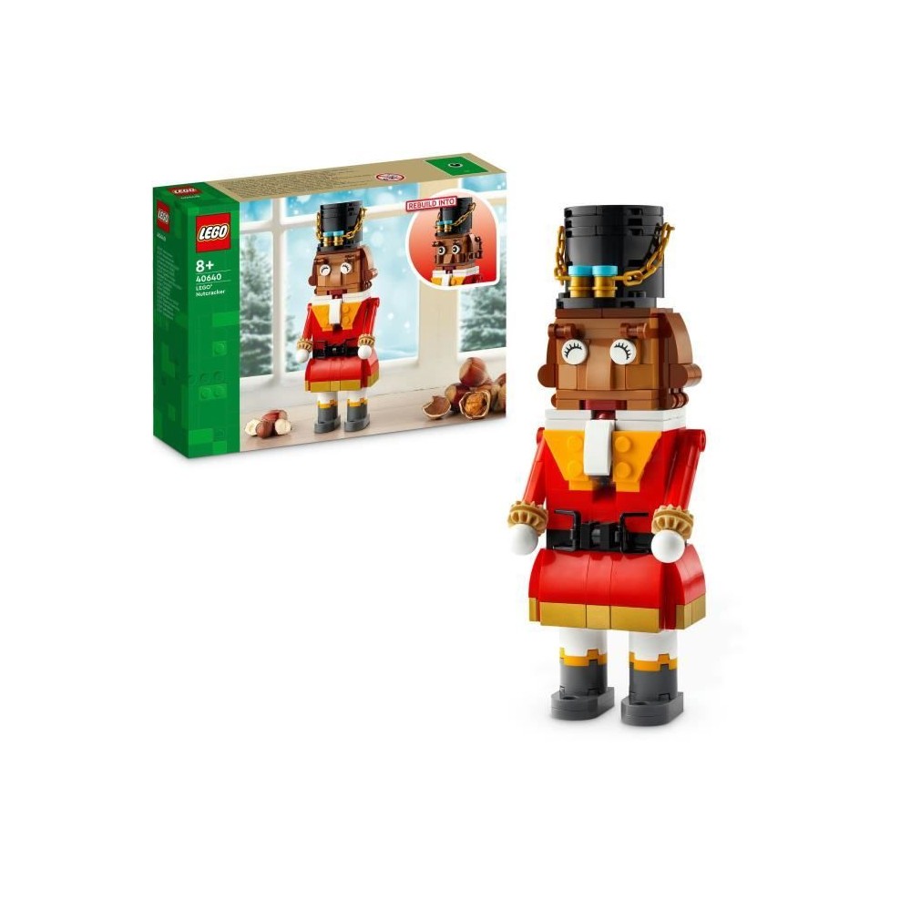 LEGO 40640 Le Casse-noisette - Set de Construction Festif pour Garçons et Filles