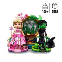 LEGO Wicked 75682 Figurines d'Elphaba et de Glinda - Idée Cadeau Anniversaire