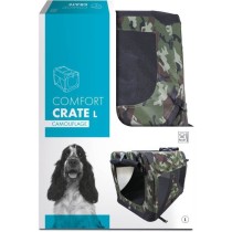 Caisse de transport - M PETS - COMFORT CRATE L - Camouflage - Pliable