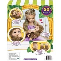 Mon Bébé Singe - MOOSE TOYS - LITTLE LIVE PETS - Singe interactif avec accessoires